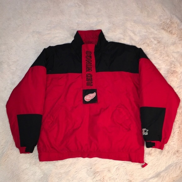 STARTER Other - NHL ‘Detroit Red Wings’ Quarter Zip STARTER Jacket
